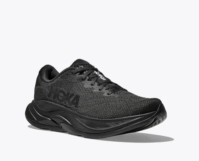 Hoka One One Rincon 4 1155130-bblc Sneaker Mens Black Lace Up Road Running Shoes