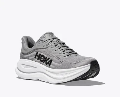 Hoka One One Rincon 4 1155130-bblc Sneaker Mens Black Lace Up Road Running Shoes In Gray