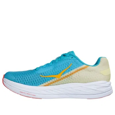 Hoka One One Rocket X 'blue Yellow Orange' In Multi