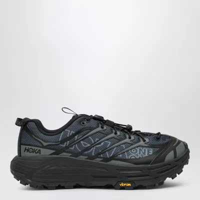 Hoka Sneaker Mafate Three2 Black/ Outer Orbit In Gray