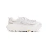 Hoka Sole Sneakers With Breathable Mesh Panels In White