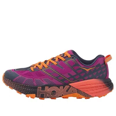 Hoka One One Speedgoat 2 'wild Flower Electric Tangerine' In Multi