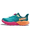 Hoka One One Speedgoat 5 'deep Lake Ceramic' In Green