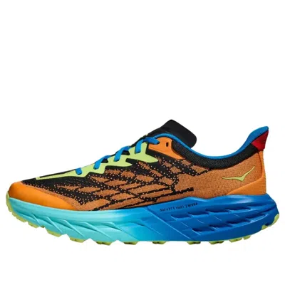 Hoka One One Speedgoat 5 'solar Flare Diva Blue' In Multi