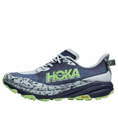 Hoka One One Speedgoat 6 Wide 'droplet Nautical Dusk' In Blue