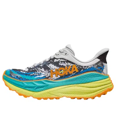 Hoka One One Stinson 7 'white Evening Primrose' In Multi