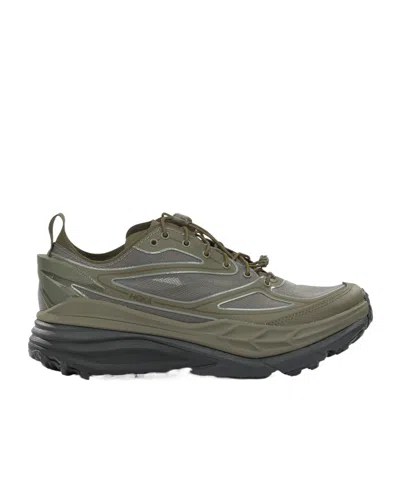 Hoka One One Stinson One7 Low-top Sneakers In Green