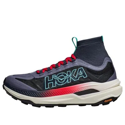 Hoka One One Tecton X 3 'stormy Skies Cerise' In Black