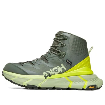 Hoka One One Tennine Hike Gtx 109 'thyme Evening Primrose' In Green