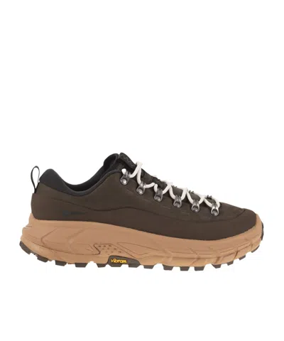 Hoka One One Tor Summit Lace-up Sneakers In Brown