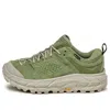 Hoka Tor Ultra Lo Suede Sneakers In Green