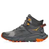 Hoka One One Trail Code Gore-tex 'castlerock Persimmon Orange' In Multi