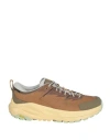 HOKA ONE ONE HOKA ONE ONE U KAHA LOW GTX TP MAN SNEAKERS BROWN SIZE 9 LEATHER, RUBBER