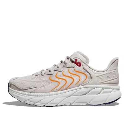 Hoka One One Vibrant Bloom Clifton Ls 'grey' In Gray