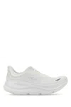 Hoka Bondi 9 Rubber-trimmed Mesh Sneakers In White