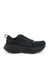 Hoka Bondi 8 Rubber-trimmed Mesh Sneakers In Black