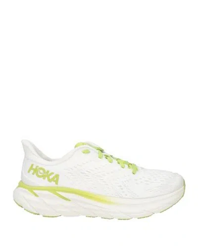 Hoka One One Woman Sneakers White Size 5.5 Textile Fibers
