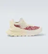 Hoka Paria Farzaneh Restore Chukka Sneakers Cream In Weiss