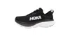 Hoka One Womens Bondi 8 Road Running Shoes - Black/white - 9.5