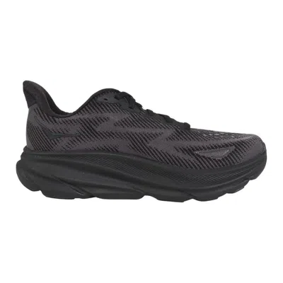 Hoka One Womens Clifton 9 Road Running Shoes - Black