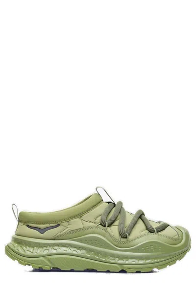 Hoka Ora Primo Lace-up Sneakers In Green