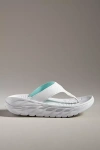 Hoka Ora Recovery Flip Sandals In Grey