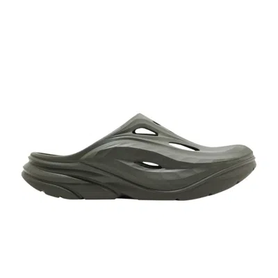 Pre-owned Hoka Ora Recovery Mule 'slate' In Grey