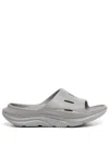 Hoka Ora Recovery Slide 3 In Grey/grey