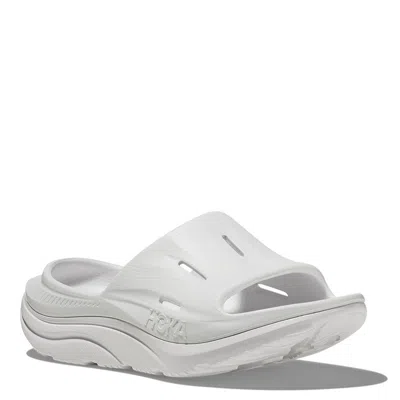 Hoka Ora Recovery Slide 3 1135061-wwh Sandals Men's White Ups269