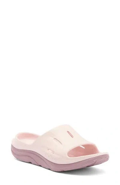 Hoka Ora Recovery Slide 3 Sandal In Pink