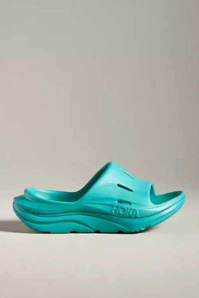 Hoka Ora Recovery Slide 3 Sandals In Blue