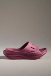 Hoka Gender Inclusive Ora Recovery Slide 3 Sandal In Pink