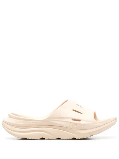 Hoka Ora Recovery Slides In Shifting Sand