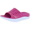 Hoka Ora Womens Flat Slip On Pool Slides In Multi