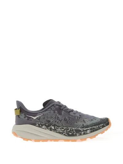 Hoka Patterned Speedgoat 6 Sneakers In Multi