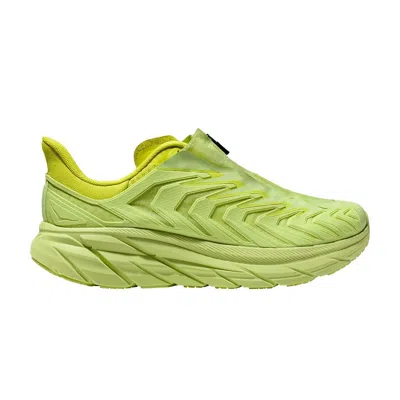 Pre-owned Hoka Project Clifton 'butterfly' In Yellow