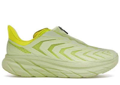 Pre-owned Hoka Project Clifton Sneakers In Butterfly/evening Primrose