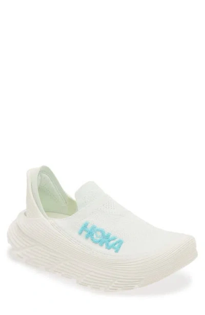 Hoka Restore Tc Slip-on In Frost/rose Gold