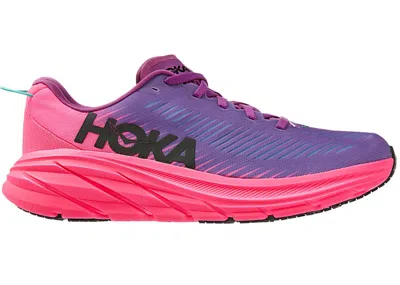 Pre-owned Hoka Rincon 3 (women's) Sneakers In Beautyberry/knockout