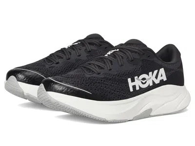 Hoka Rincon 4 (big Kid) Kids Shoes Black/white : 3.5 Big Kid M, Textile