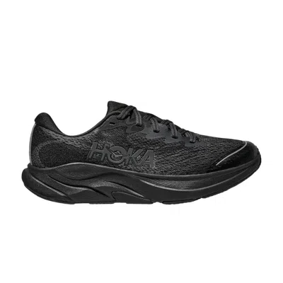 Pre-owned Hoka Rincon 4 Big Kids 'triple Black' | Kid's Size 7.5