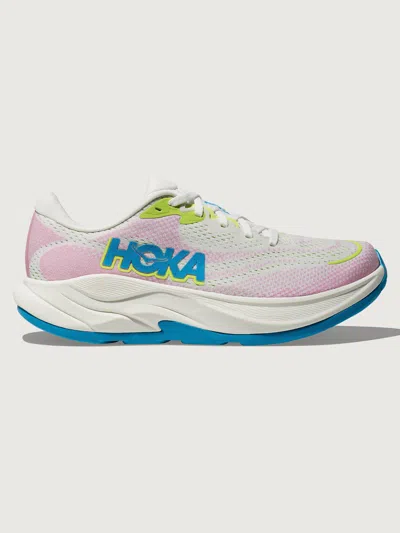Hoka Rincon 4 In Frost,pink Twilight