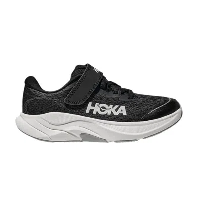 Pre-owned Hoka Rincon 4 Little Kids 'black White' | Kid's Size 2.5