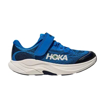Pre-owned Hoka Rincon 4 Little Kids 'electric Cobalt Varsity Navy' | Blue | Kid's Size 13