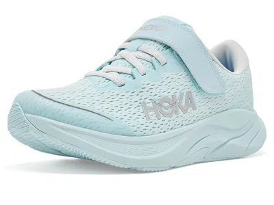 Hoka Rincon 4 Little Kids Kids Shoes Glimmering Blue/silver: 12 Little Kid M