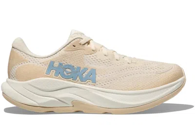 Pre-owned Hoka Rincon 4 (women's) Sneakers In Alabaster/oak In Multi