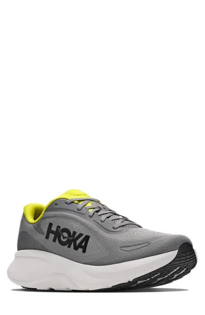 Hoka Rincon 5 Running Shoe In Gray