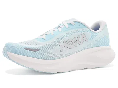 Hoka Rincon 5 Women's Running Shoes Glimmering Blue/silver: 5 B - Medium, Synthetic In White