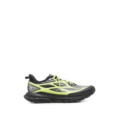 Hoka Ripstop And Mesh Sneaker In Gray