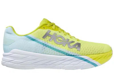 Pre-owned Hoka Rocket X (all Gender) Sneakers In Blue Glass/evening Primrose